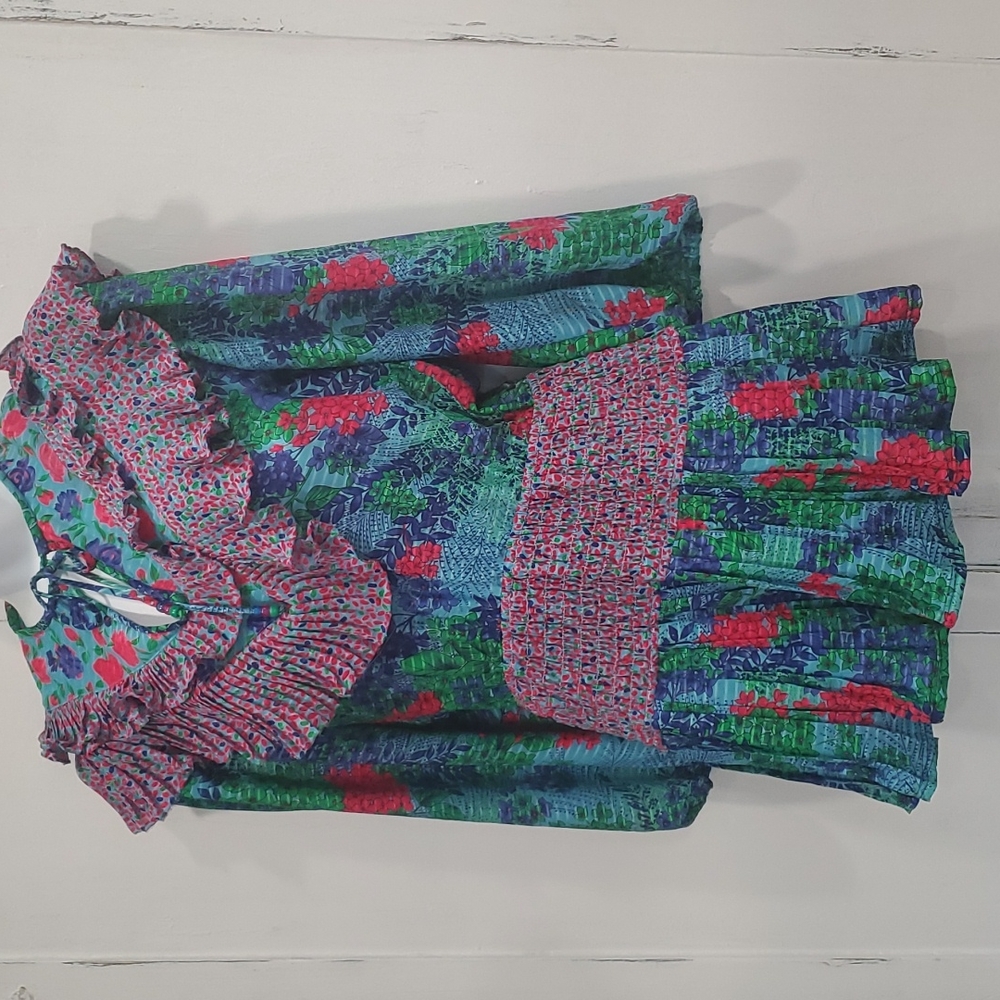 VINTAGE ASSORTI SUSAN FREIS dress.     #4971